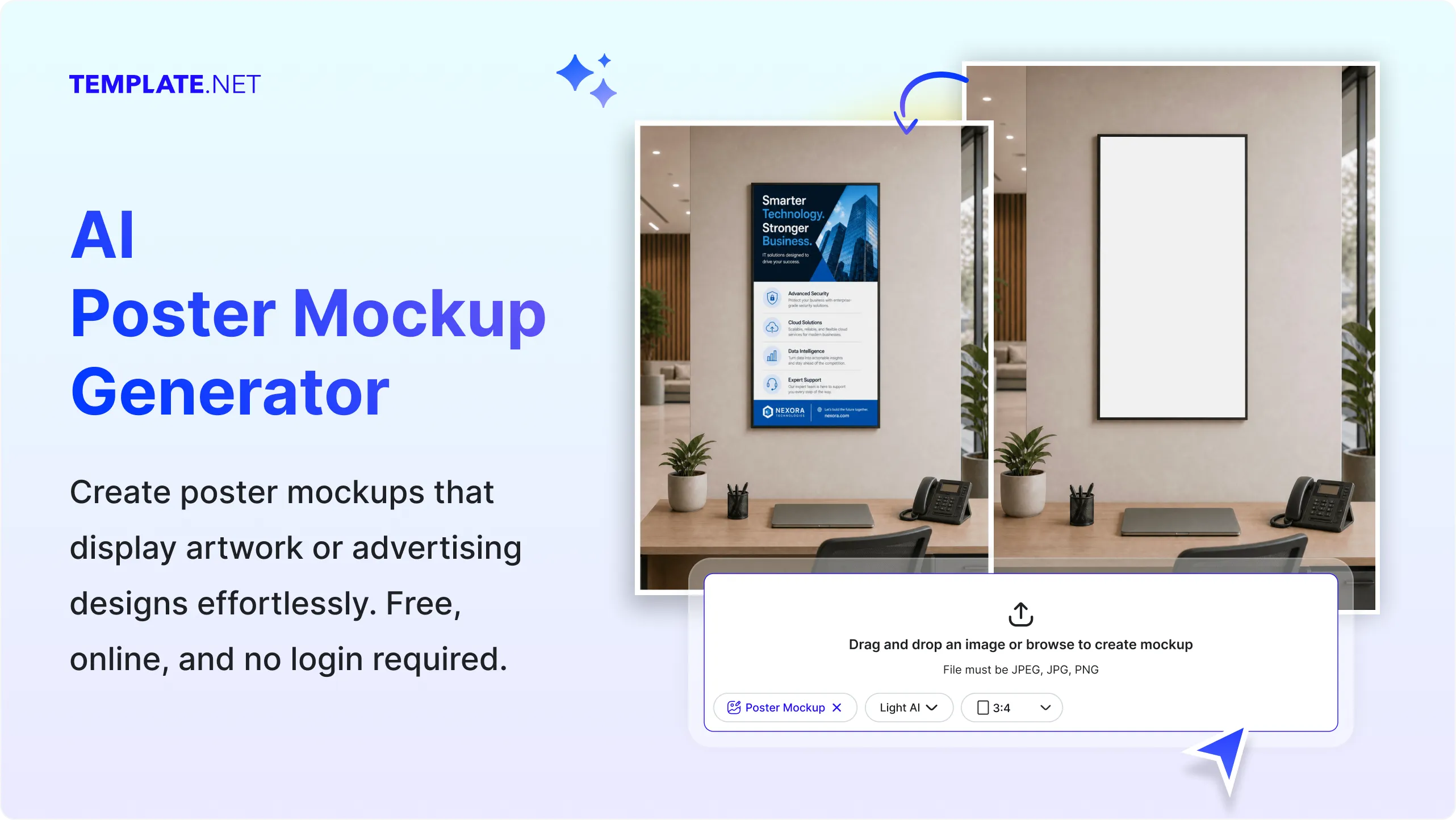 Free AI Poster Mockup Generator, AI Poster Mockup Maker